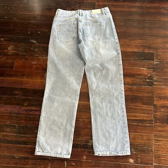 Angel Kiss Floral Patchwork Womens Jeans 3/26 - Picture 4 of 4